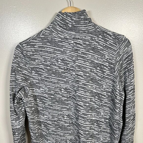 Athleta Flurry Seamless Turtleneck Size XL Wren Black Winter Training Athletic - Picture 8 of 10